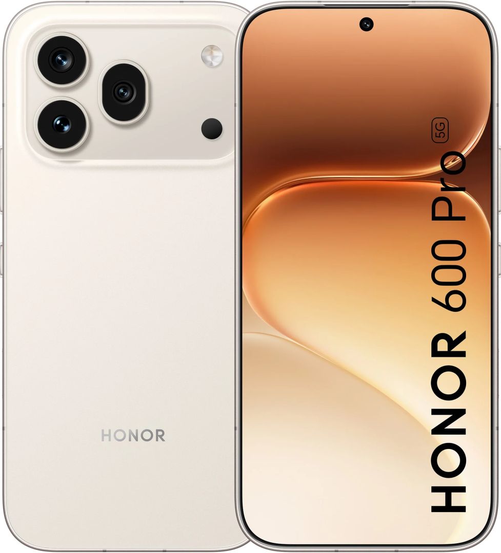 Mobiltelefon Honor 600 Pro 512GB DualSIM White Golden