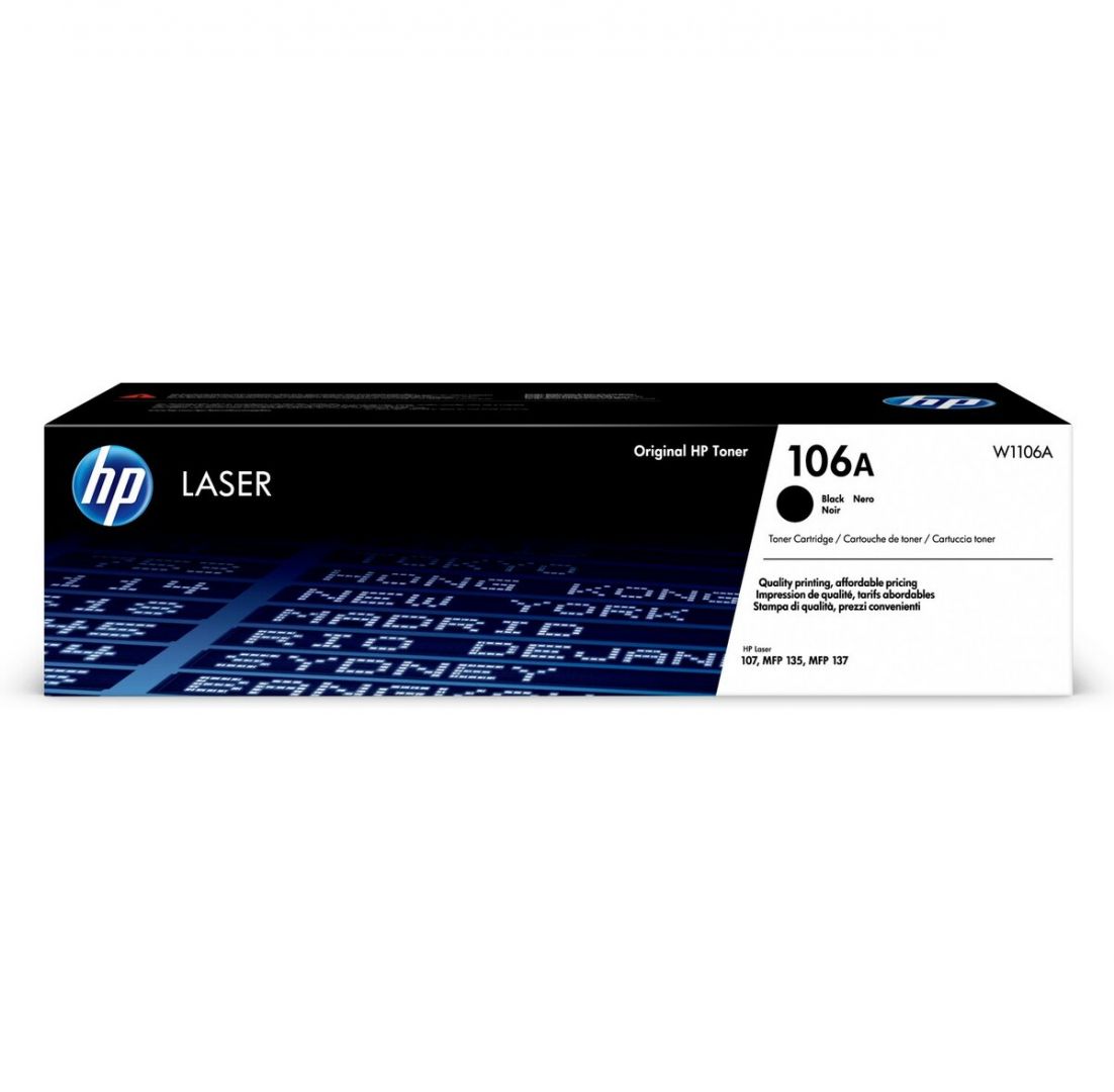 HP 106A (W1106A) Black toner HP 106A (W1106A) Black toner