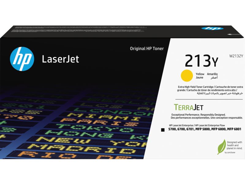 Toner HP 213Y Yellow toner Toner HP 213Y Yellow toner