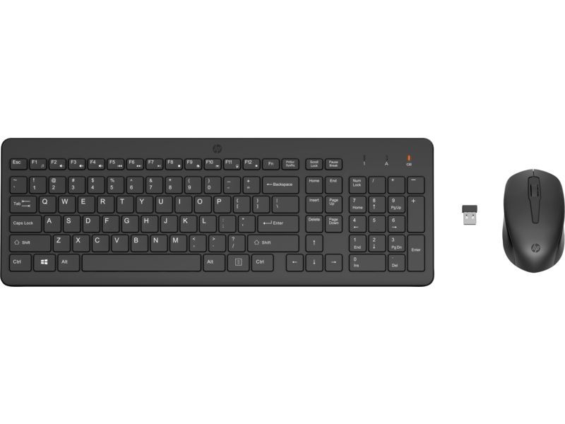 HP 330 Wireless Keyboard and Mouse Combo Black HU HP 330 Wireless Keyboard and Mouse Combo Black HU