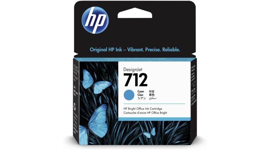 HP 3ED67A (712) Cyan tintapatron HP 3ED67A (712) Cyan tintapatron
