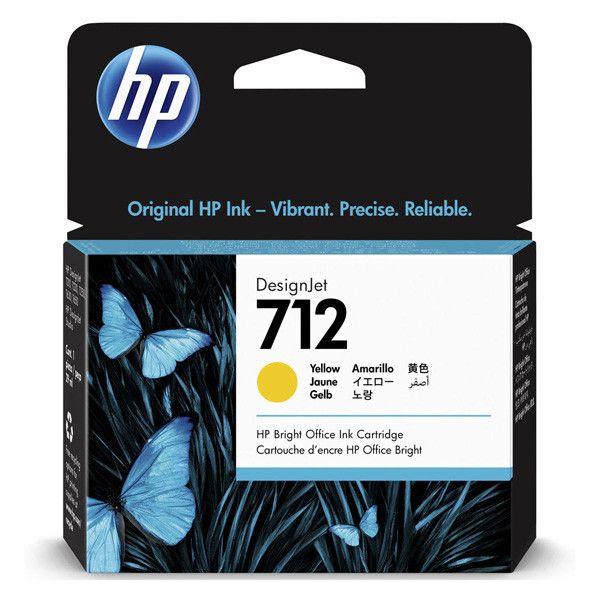HP 3ED69A (712) Yellow tintapatron HP 3ED69A (712) Yellow tintapatron