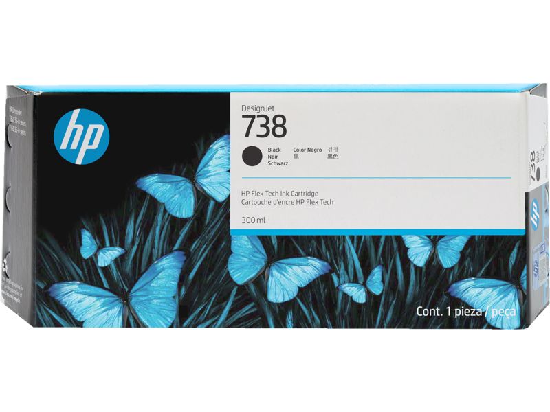 HP 498N8A (738) Black tintapatron HP 498N8A (738) Black tintapatron