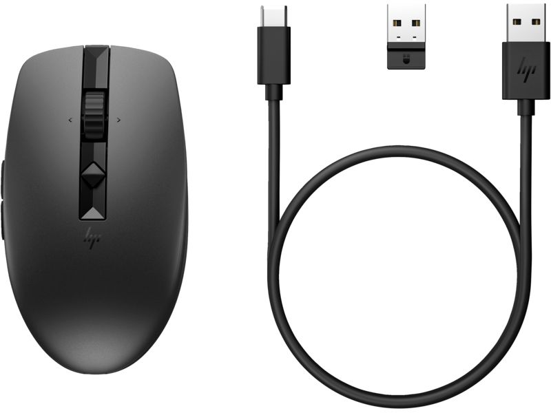 HP 710 Rechargeable Silent Bluetooth Mouse Black HP 710 Rechargeable Silent Bluetooth Mouse Black