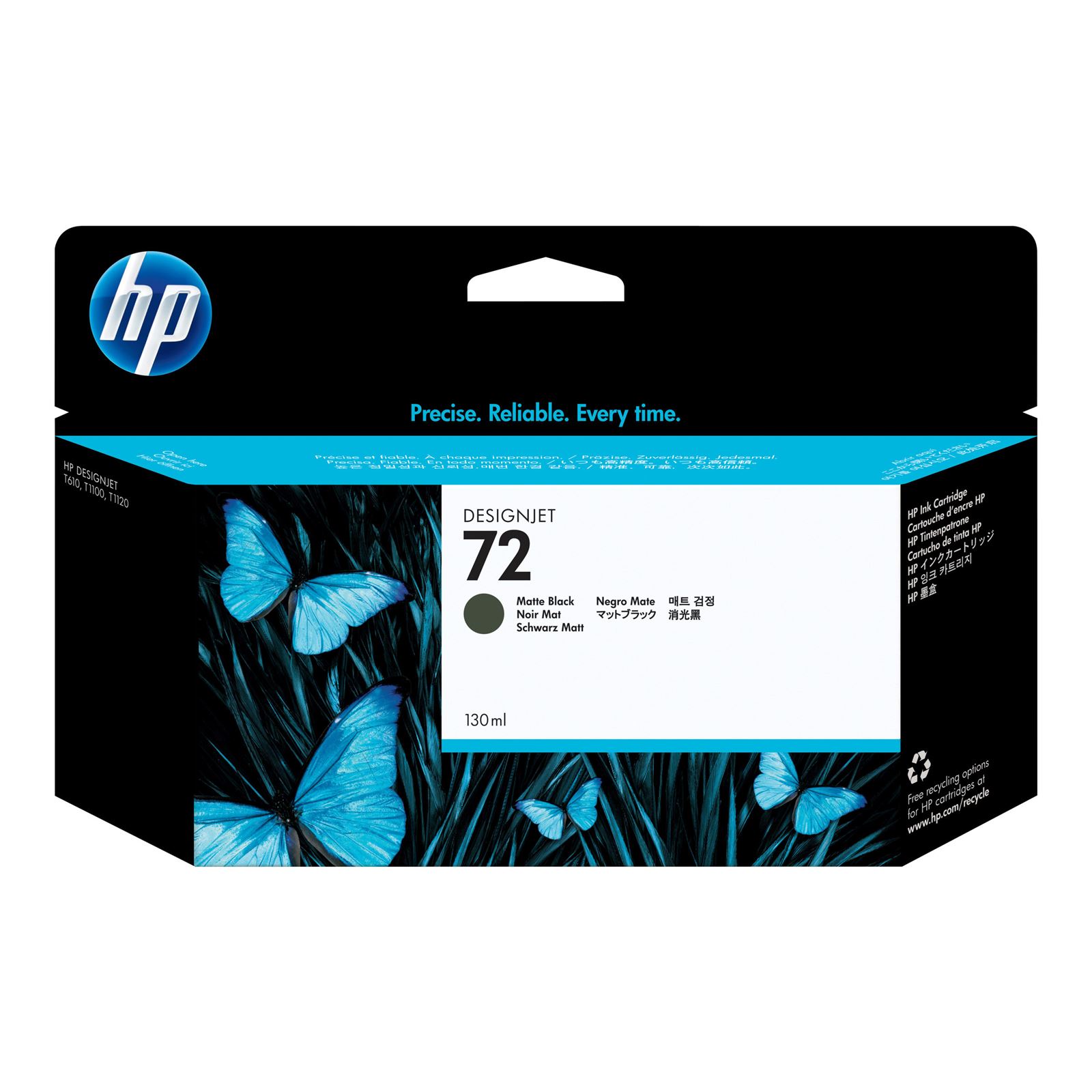 HP 9403A (72) Matt Black tintapatron HP 9403A (72) Matt Black tintapatron