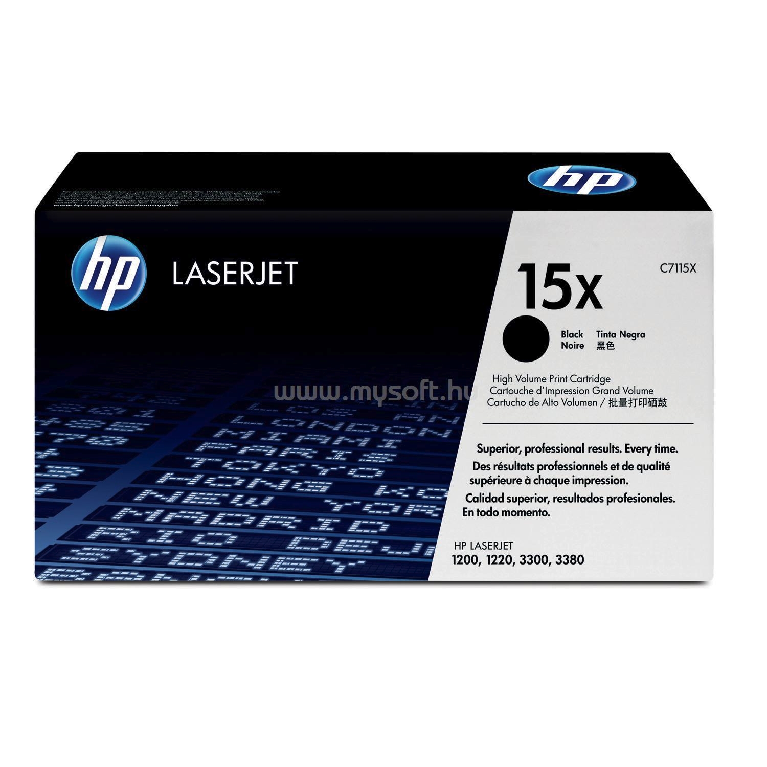 Toner HP C7115X (15X) Black toner Toner HP C7115X (15X) Black toner