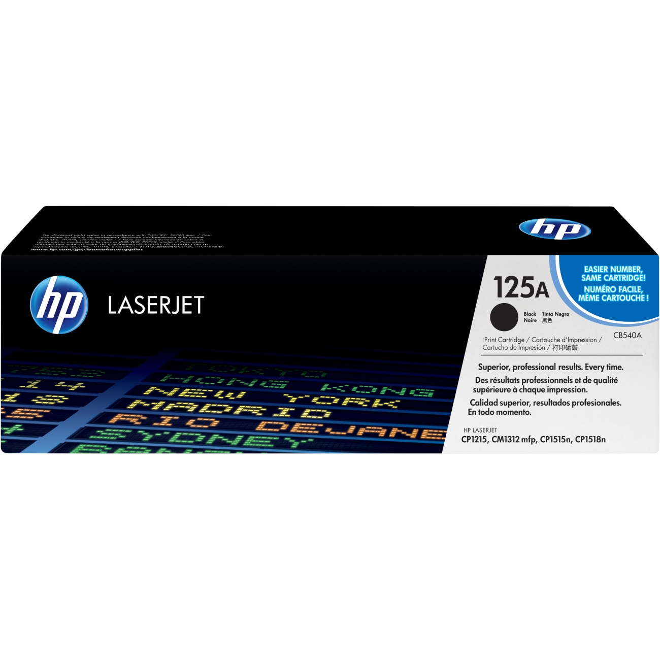 Toner HP CB540A (125A) Black toner
