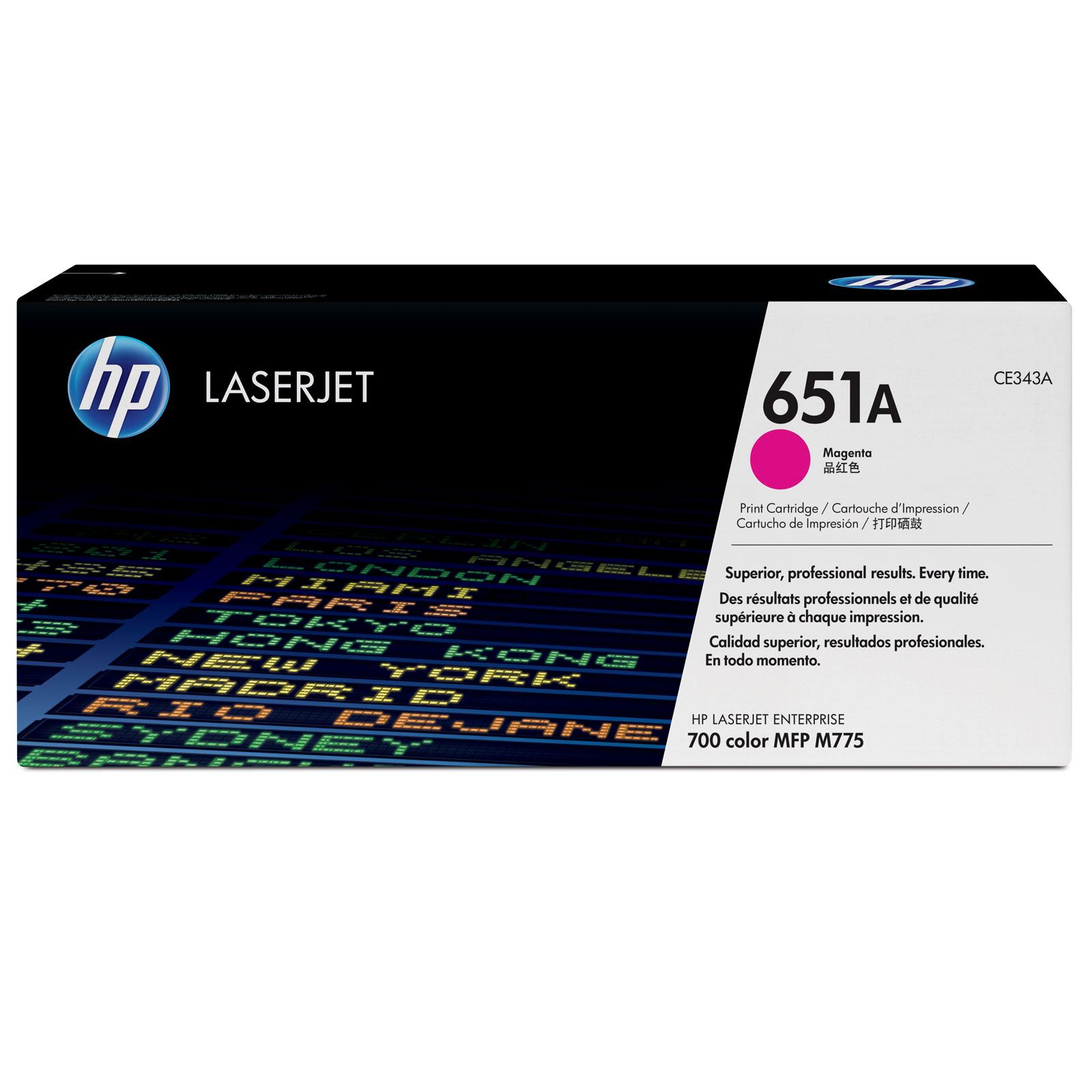 Toner HP CE343A (651A) Magenta toner Toner HP CE343A (651A) Magenta toner