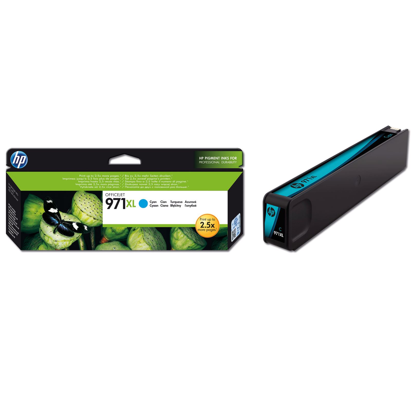 HP CN626AE (971XL) Cyan tintapatron HP CN626AE (971XL) Cyan tintapatron