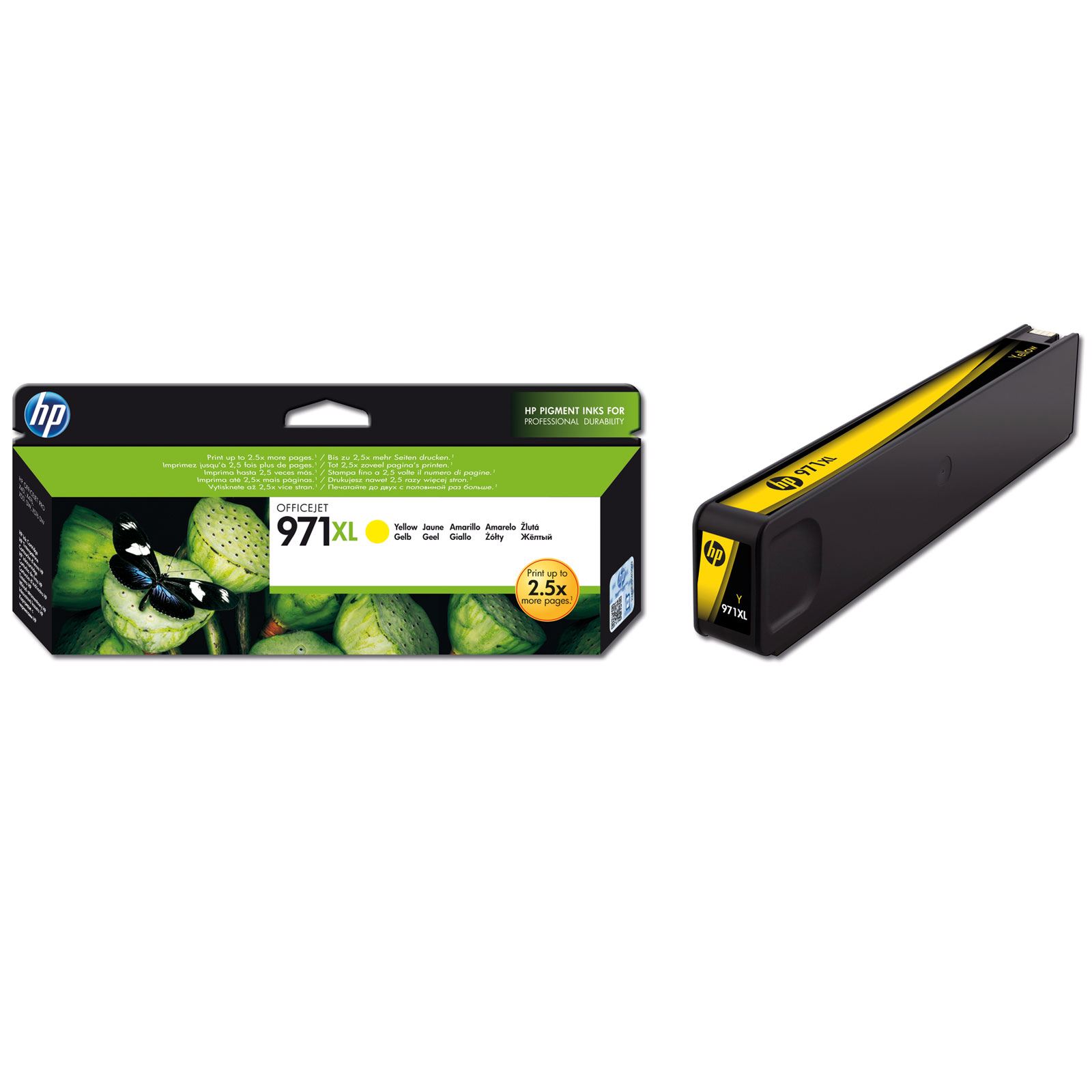 HP CN628AE (971XL) Yellow tintapatron HP CN628AE (971XL) Yellow tintapatron