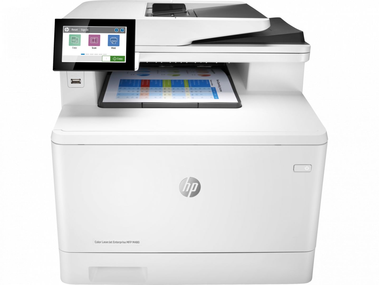 Multifunkciós nyomtató HP Color LaserJet Enterprise M480f Lézernyomtató/Másoló/Scanner/Fax Multifunkciós nyomtató HP Color LaserJet Enterprise M480f Lézernyomtató/Másoló/Scanner/Fax