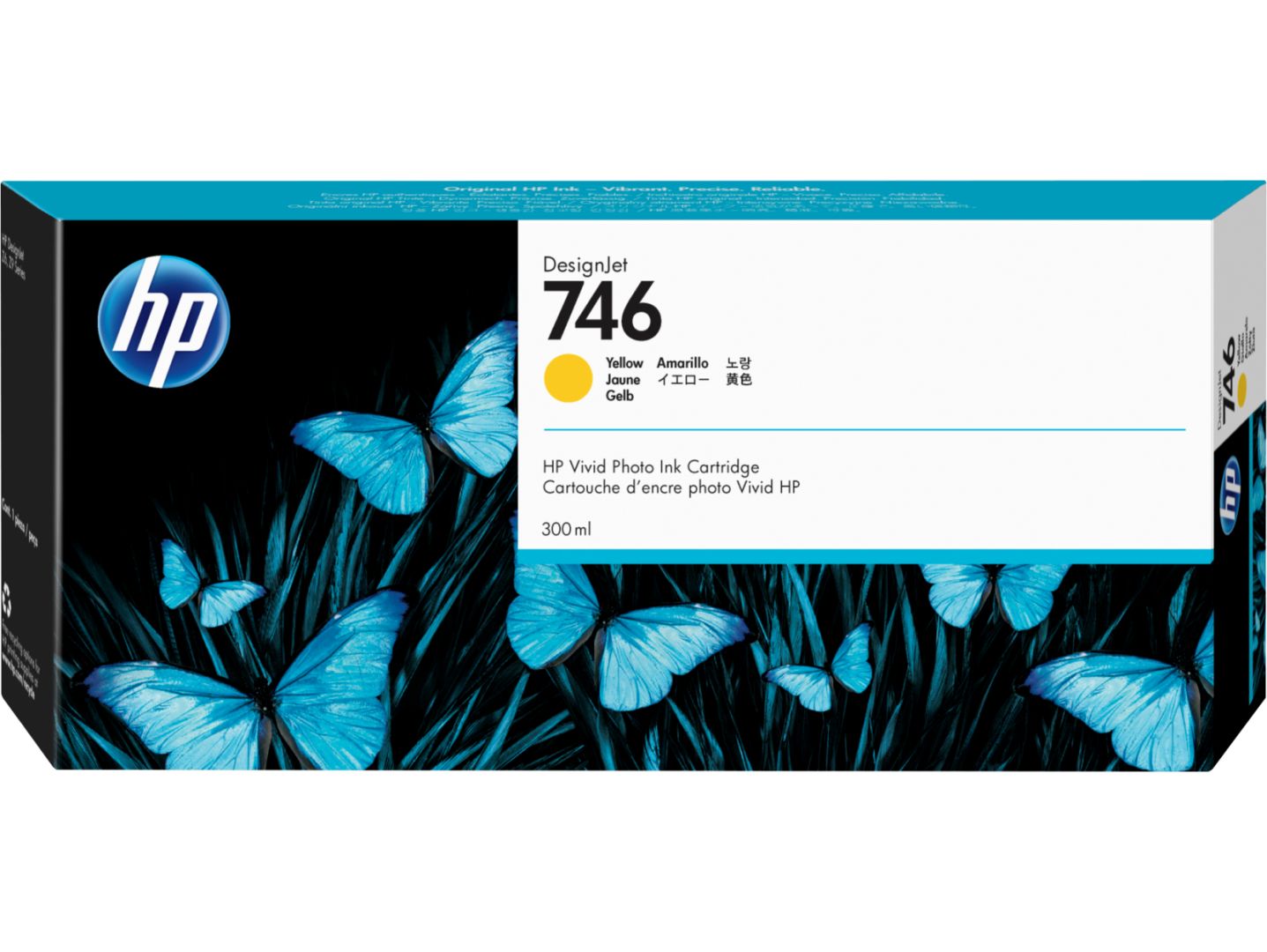 HP P2V79A (746) Yellow tintapatron HP P2V79A (746) Yellow tintapatron
