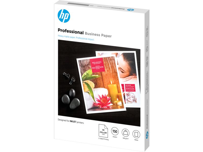 Fotópapír HP Professional Matte 180g A4 150db Matt Fotópapír Fotópapír HP Professional Matte 180g A4 150db Matt Fotópapír