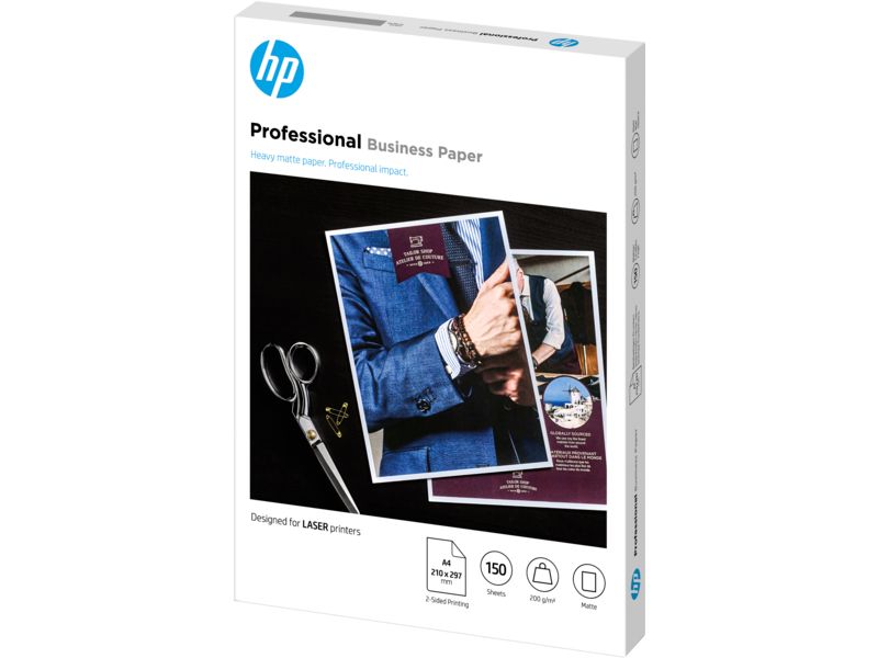 Fotópapír HP Professional Matte 200g A4 150db Matt Fotópapír