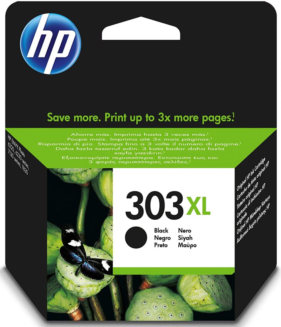 HP T6N04AE (303XL) Black tintapatron HP T6N04AE (303XL) Black tintapatron