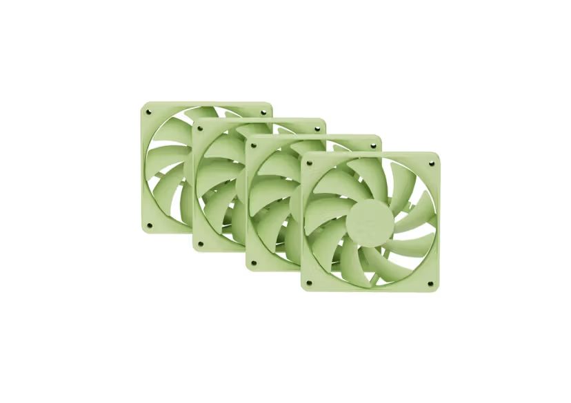 Ventilátorok, Hűtők, Előlapi panelek HYTE FA12 Fans Matcha Milk (4-Pack)