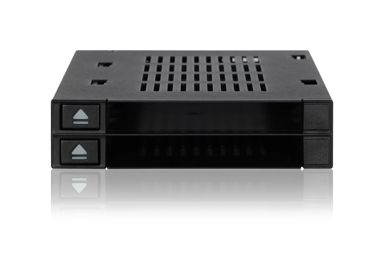 Mobilrack / Beépítő keret IcyDock flexiDOCK MB522SP-B Dual 2.5 SSD Dock Trayless Hot-Swap SATA / SAS Mobile Rack for Ext 3.5 Bay Mobilrack / Beépítő keret IcyDock flexiDOCK MB522SP-B Dual 2.5 SSD Dock Trayless Hot-Swap SATA / SAS Mobile Rack for Ext 3.5 Bay