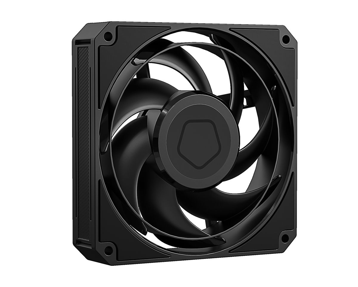 Ventilátorok, Hűtők, Előlapi panelek ID-COOLING AT-120-K Black