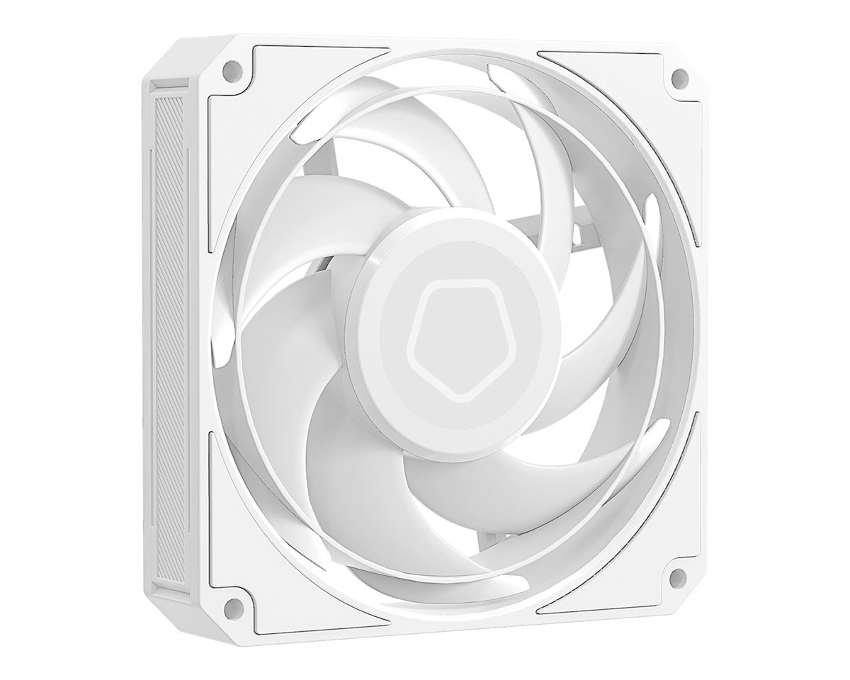 Ventilátorok, Hűtők, Előlapi panelek ID-COOLING AT-120-W White