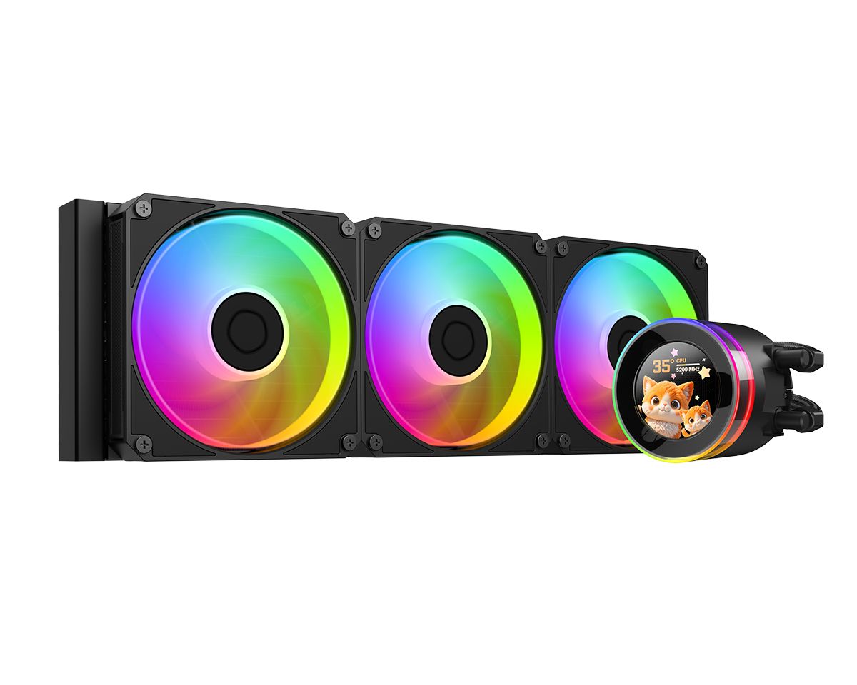 Ventilátorok, Hűtők, Előlapi panelek ID-COOLING SL360 V2