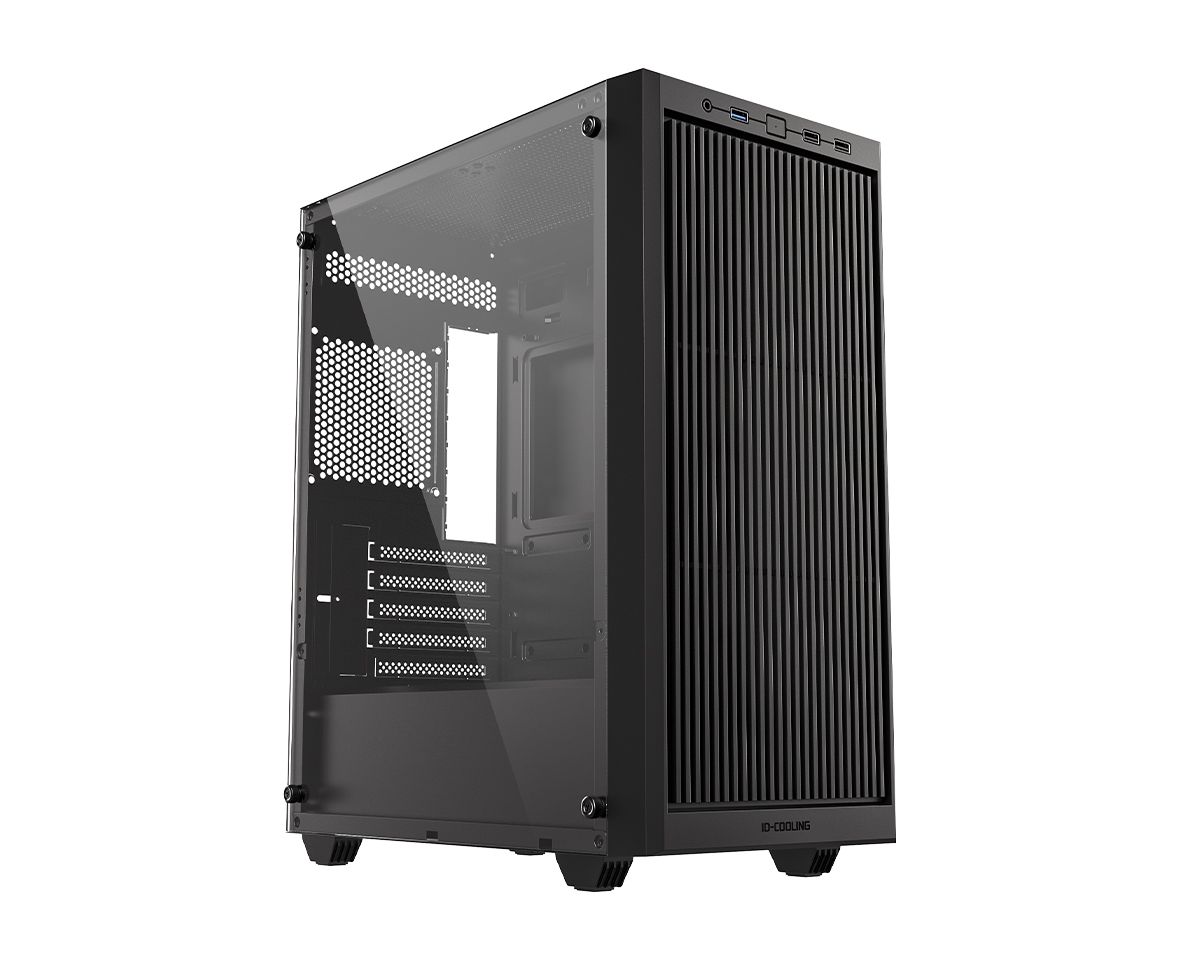 Ház ID-COOLING WARE 300 Tempered Glass Black