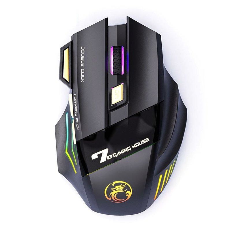 Egér iMICE GW-X7 Wireless Gaming Mouse Black Egér iMICE GW-X7 Wireless Gaming Mouse Black