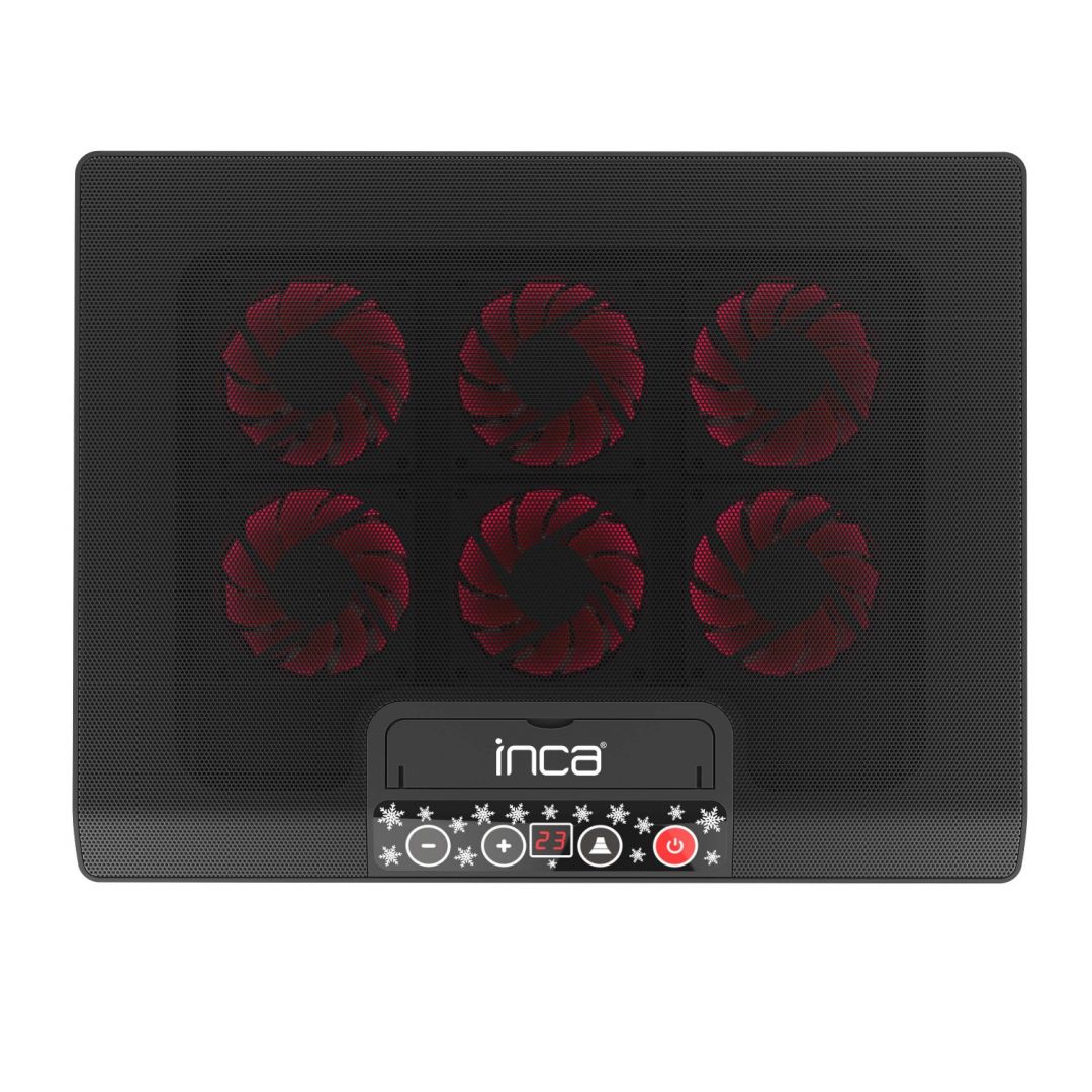 Notebook kiegészítő INCA INC-601GMS Gaming Notebook Cooler Black Notebook kiegészítő INCA INC-601GMS Gaming Notebook Cooler Black