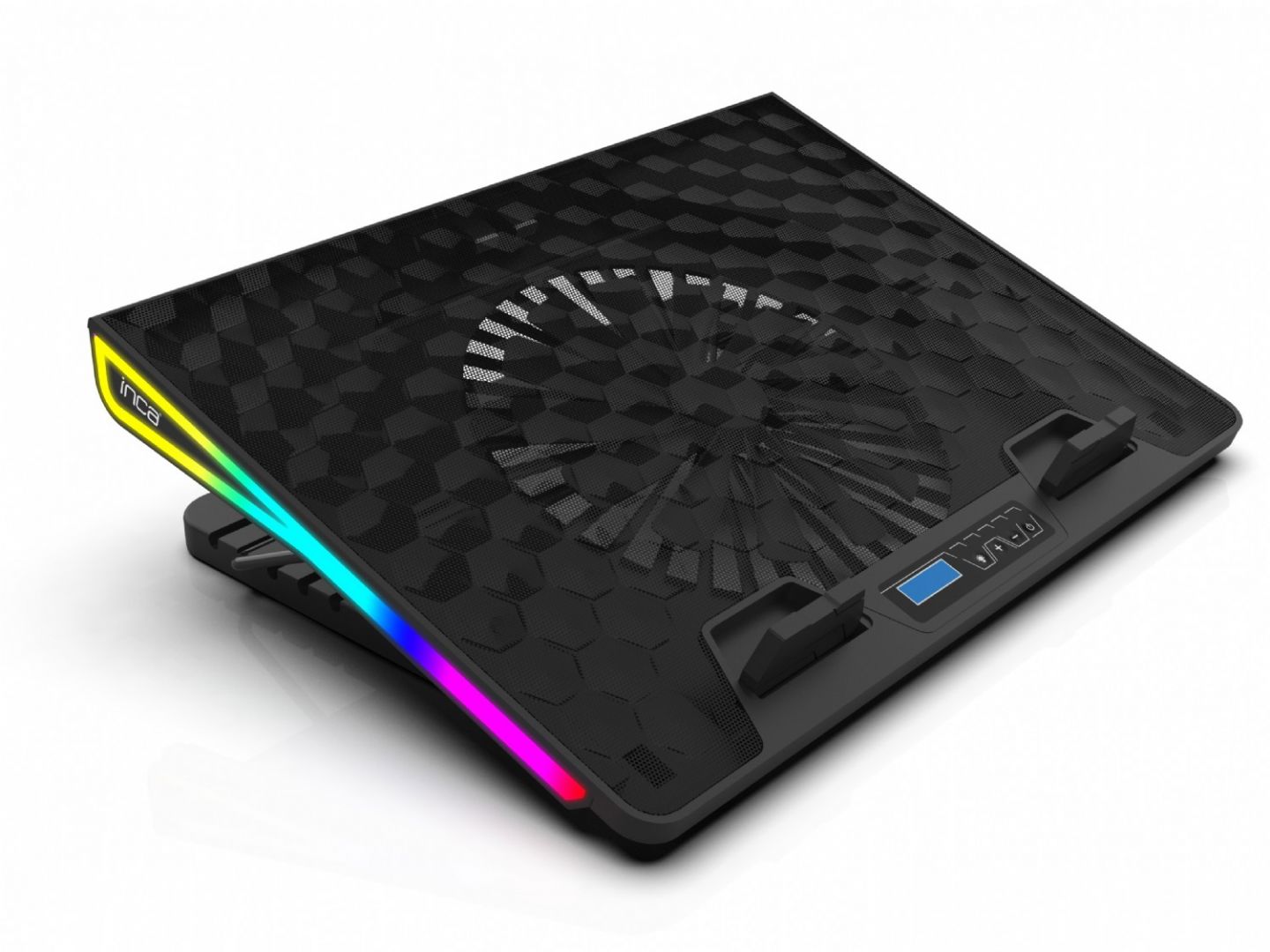Notebook kiegészítő INCA INC-608GMS Gaming Notebook Cooler Black Notebook kiegészítő INCA INC-608GMS Gaming Notebook Cooler Black