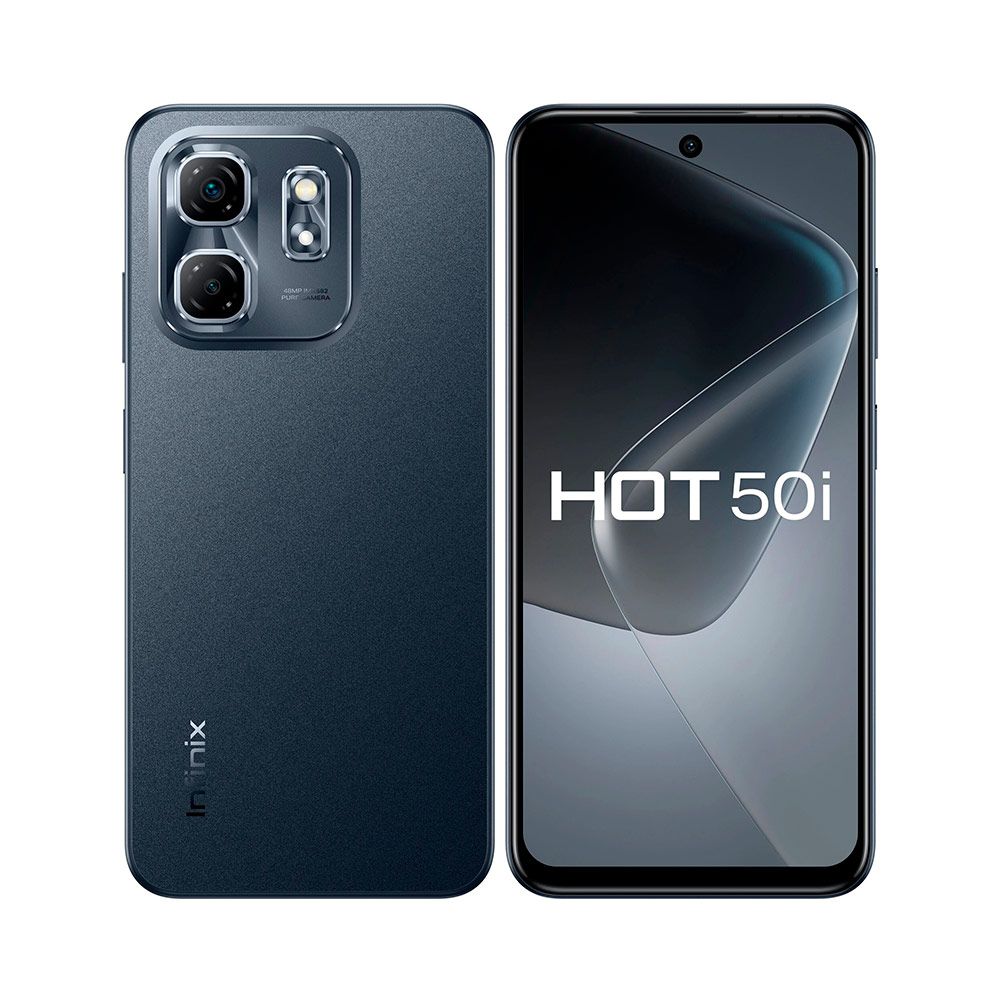 Mobiltelefon Infinix Hot 50i 128GB DualSIM Sleek Black