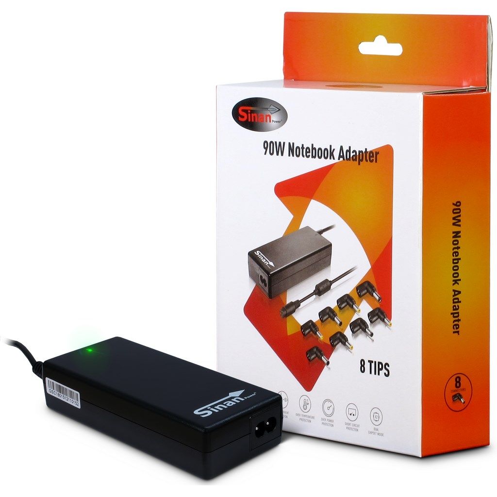 Notebook kiegészítő Inter-Tech 90W Sinan UB-90HB Universal Notebook Adapter Notebook kiegészítő Inter-Tech 90W Sinan UB-90HB Universal Notebook Adapter