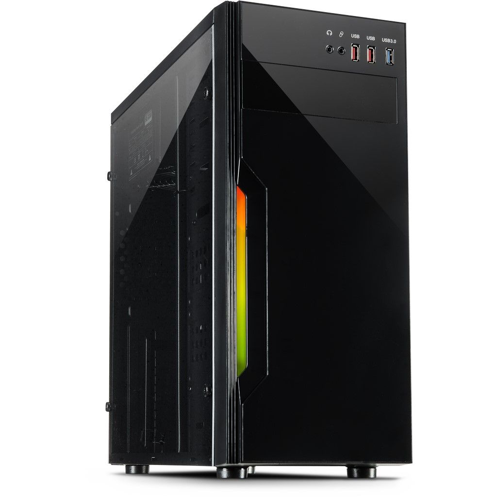 Ház Inter-Tech Argus B-42 RGB Window Black Ház Inter-Tech Argus B-42 RGB Window Black