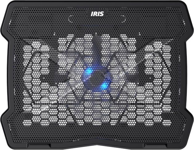 Notebook kiegészítő IRIS L-13 notebook hűtőpad Black