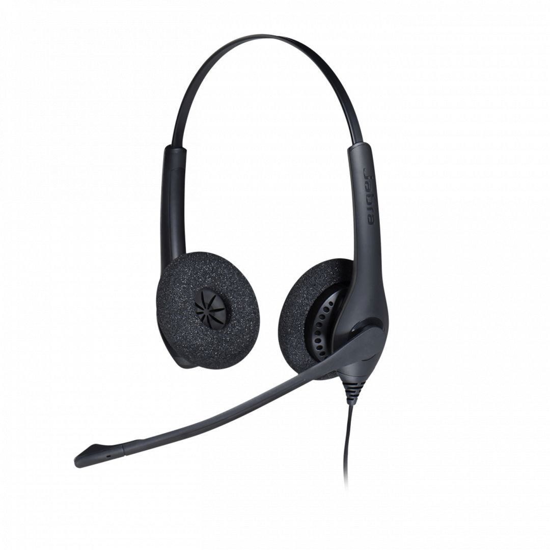 Jabra Biz 1500 Duo Headset Black Jabra Biz 1500 Duo Headset Black