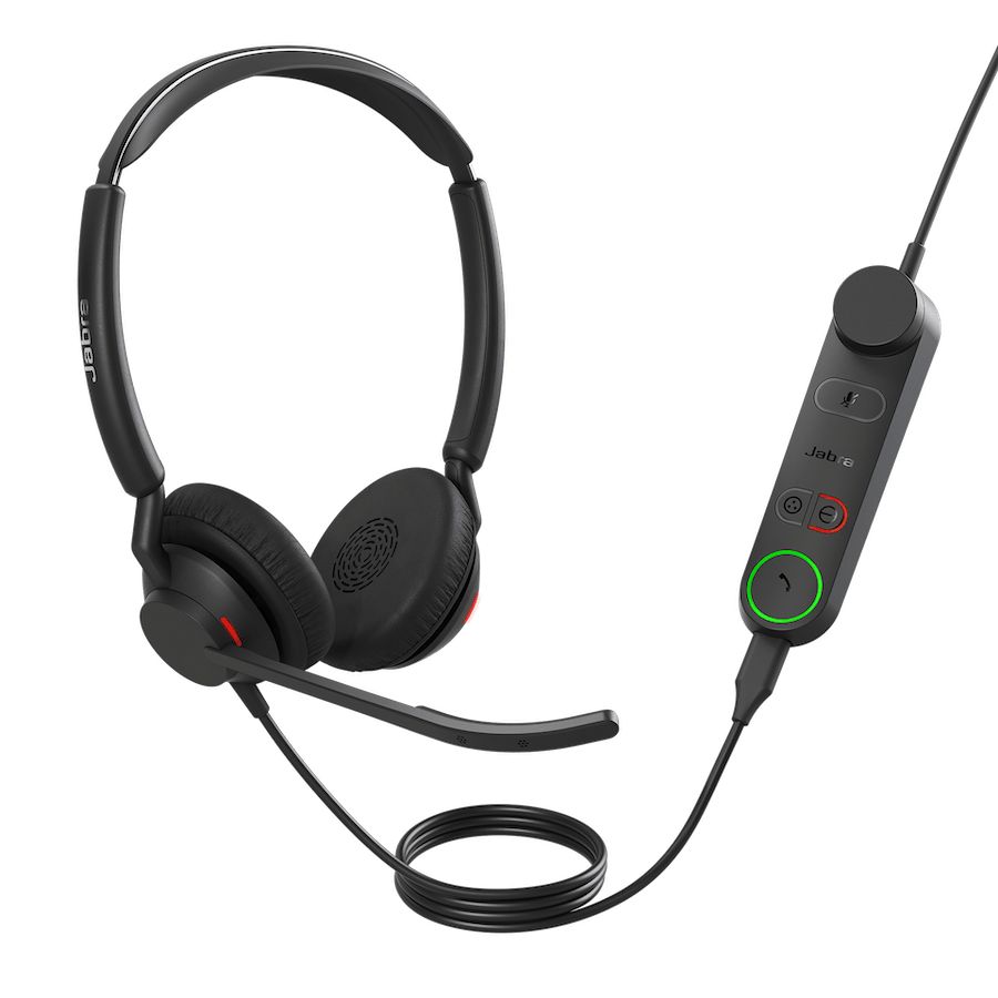 Jabra Engage 50 II UC Stereo USB-A Headset + Control Unit Black Jabra Engage 50 II UC Stereo USB-A Headset + Control Unit Black