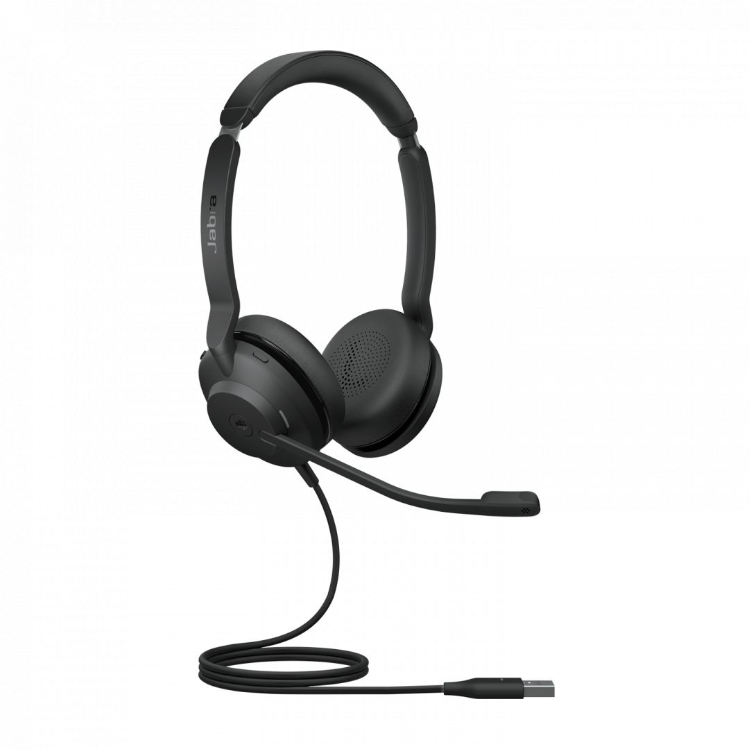 Jabra Evolve2 30 USB-A MS Stereo Headset Black Jabra Evolve2 30 USB-A MS Stereo Headset Black