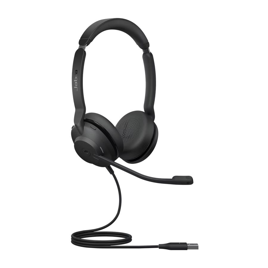 Jabra Evolve2 30 SE USB-A MS Stereo Headset Black Jabra Evolve2 30 SE USB-A MS Stereo Headset Black