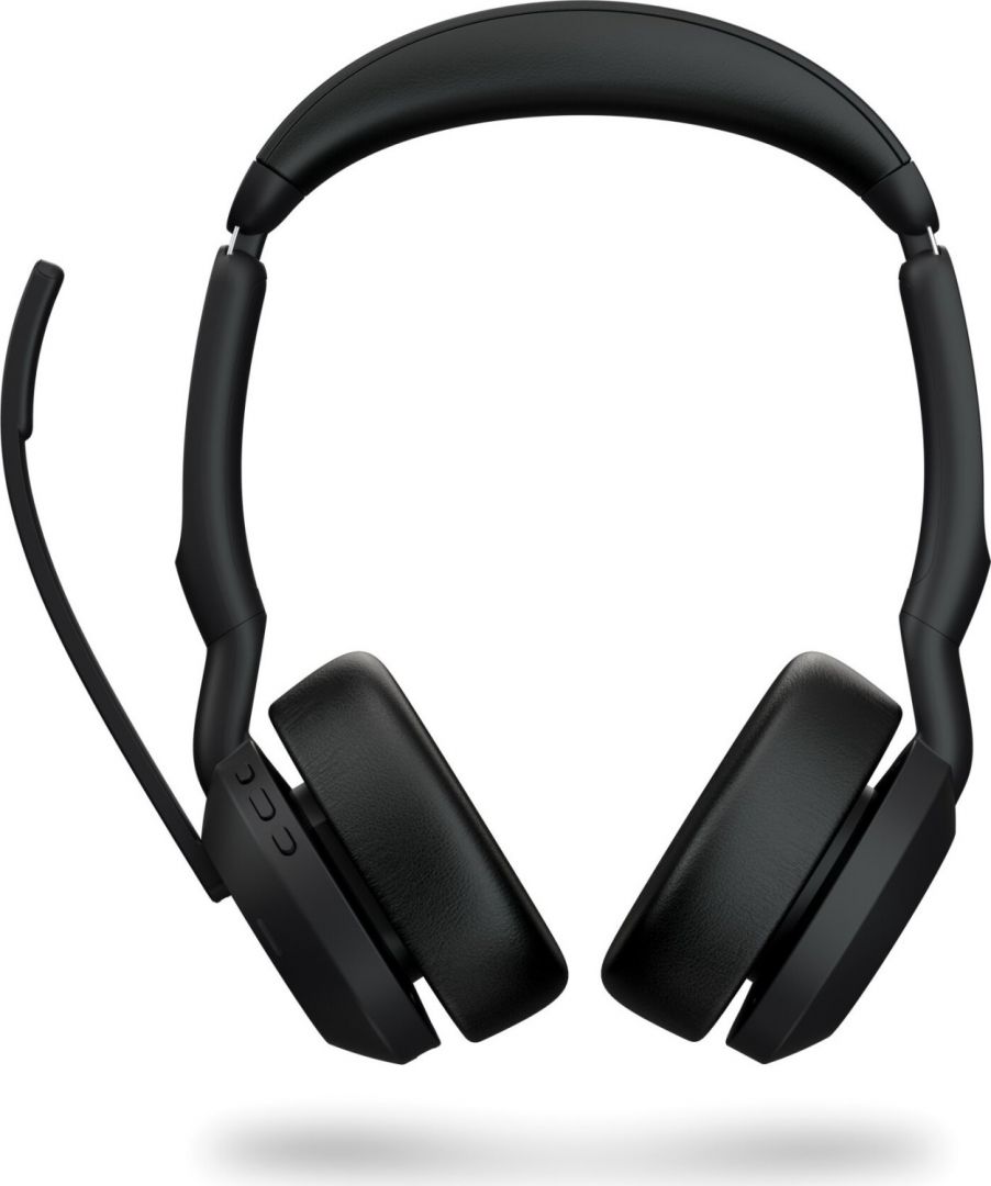 Jabra Evolve2 55 MS Stereo with Link380a Bluetooth Headset Black Jabra Evolve2 55 MS Stereo with Link380a Bluetooth Headset Black