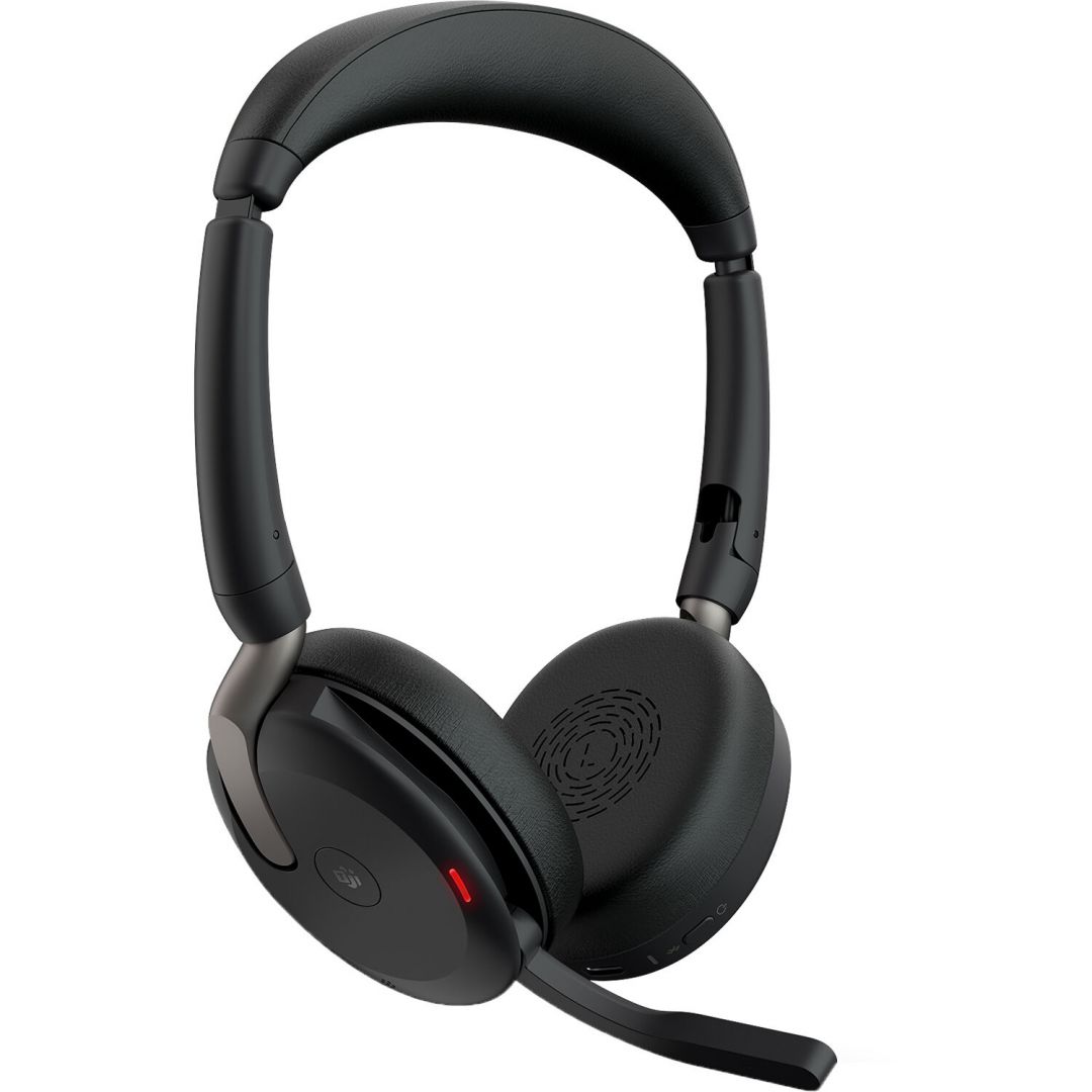 Jabra Evolve2 65 Flex USB-A MS Stereo Bluetooth Headset Black Jabra Evolve2 65 Flex USB-A MS Stereo Bluetooth Headset Black