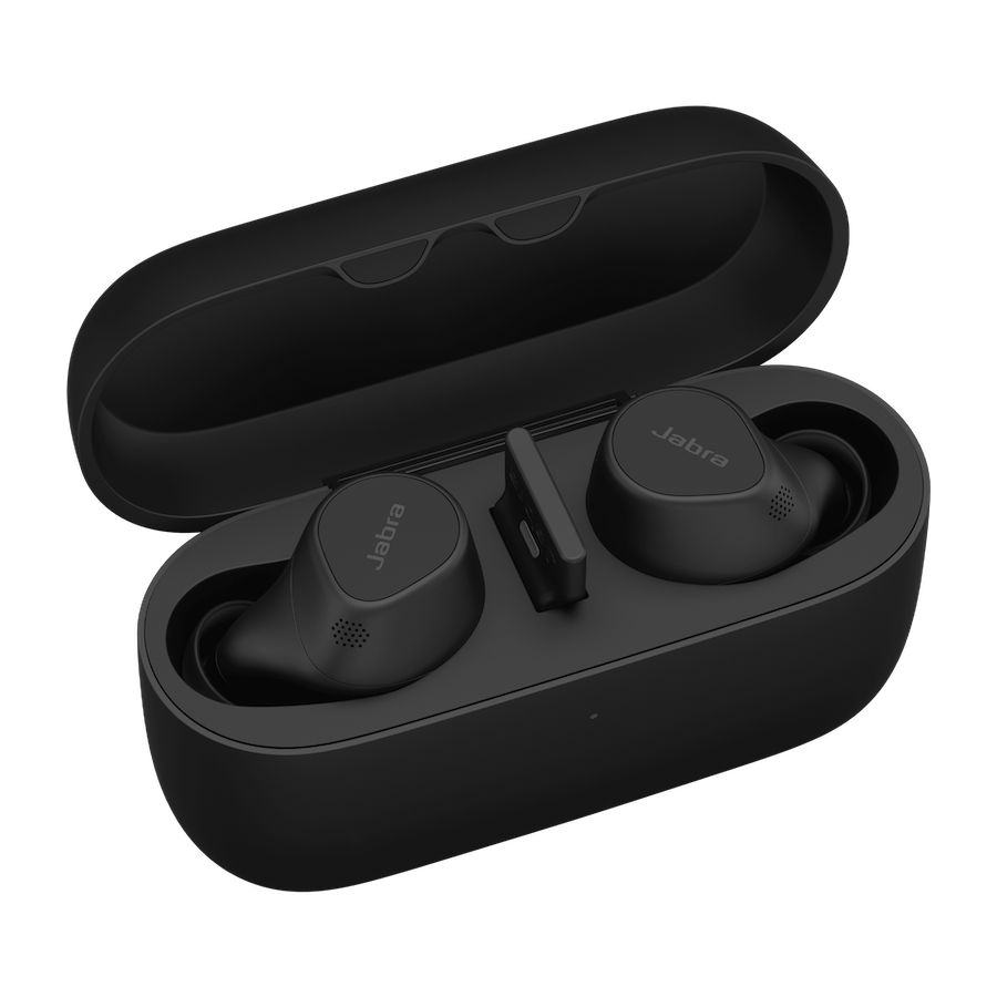 Jabra Evolve2 Buds UC Bluetooth Headset Black Jabra Evolve2 Buds UC Bluetooth Headset Black