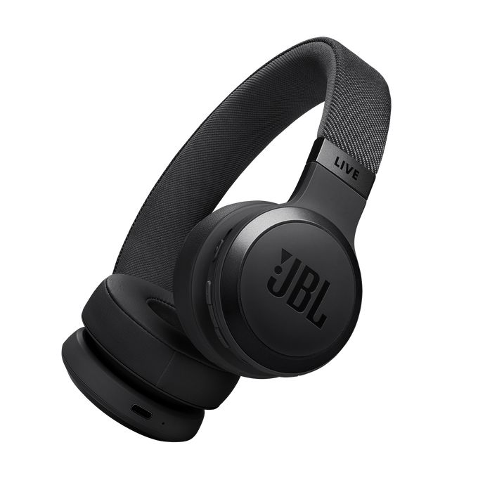 JBL Live 670NC Bluetooth Over-Ear Noise-Cancelling Headset Black JBL Live 670NC Bluetooth Over-Ear Noise-Cancelling Headset Black