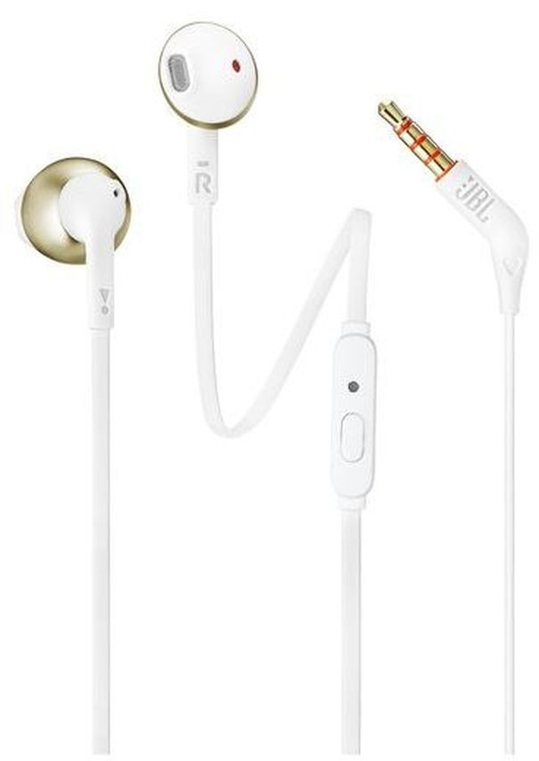 JBL Tune 205 Headset White Champagne Gold JBL Tune 205 Headset White Champagne Gold