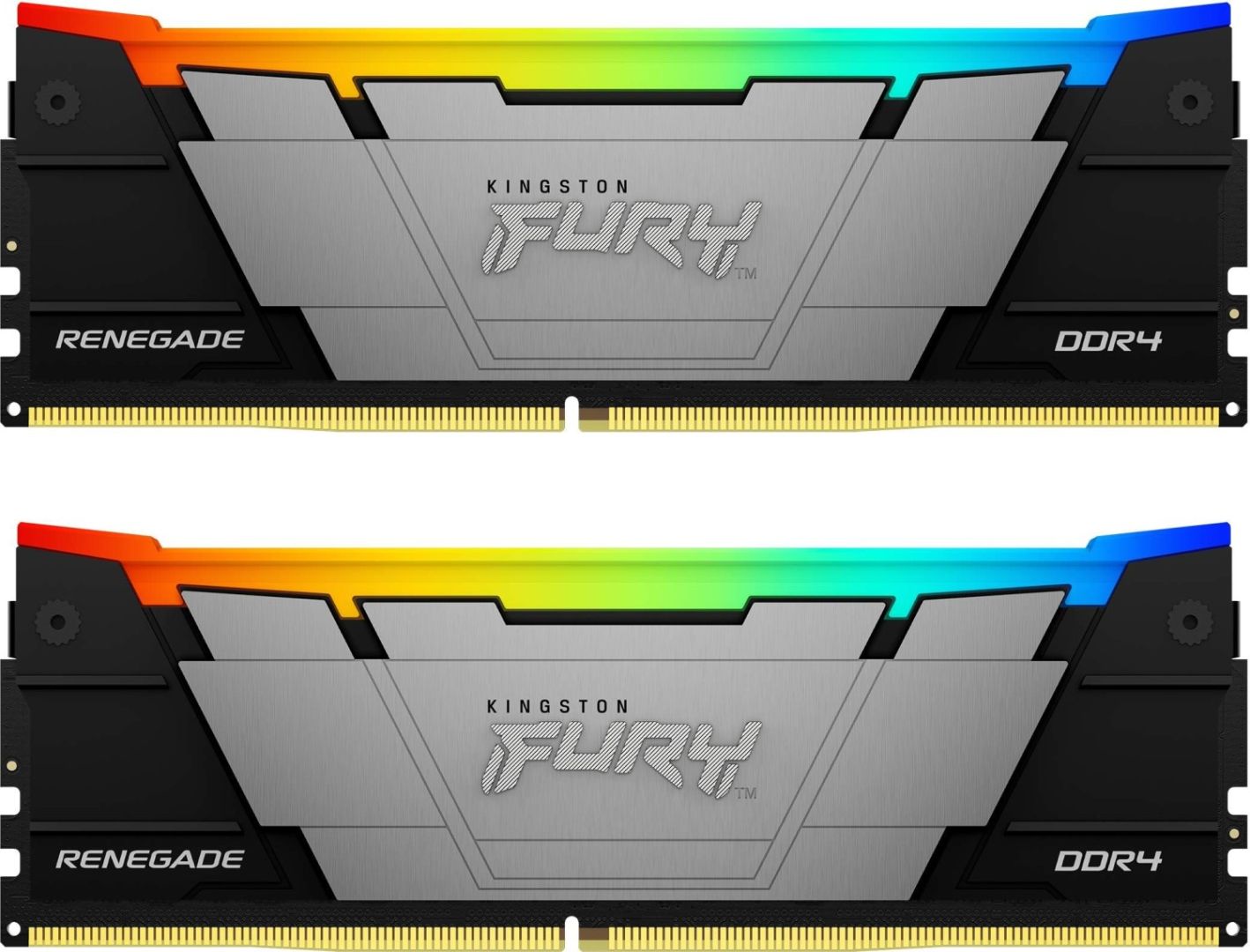 Memória Kingston 32GB DDR4 3200MHz Kit(2x16GB) Fury Renegade RGB Black