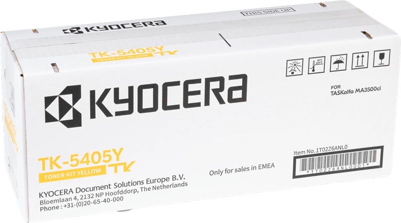 Toner Kyocera TK-5405Y Yellow toner Toner Kyocera TK-5405Y Yellow toner