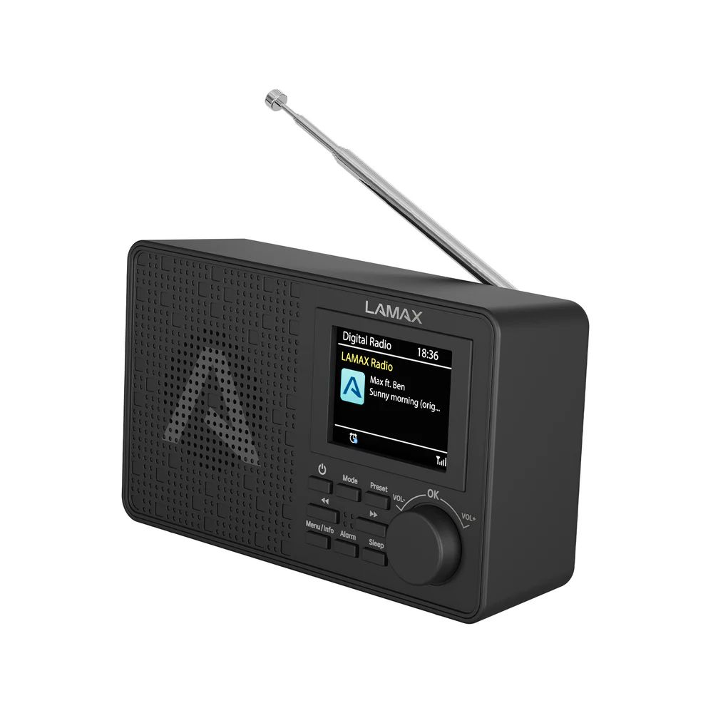 Hi-fi Lamax RadioVox1 DAB Bluetooth Radio Black