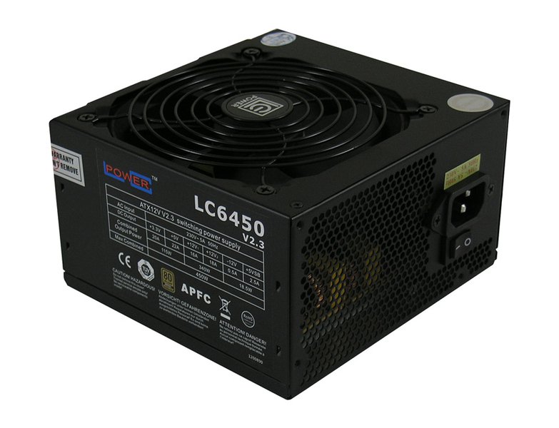 Tápegység LC Power 450W 80+ Bronze LC6450 V2.3 Super Silent Tápegység LC Power 450W 80+ Bronze LC6450 V2.3 Super Silent