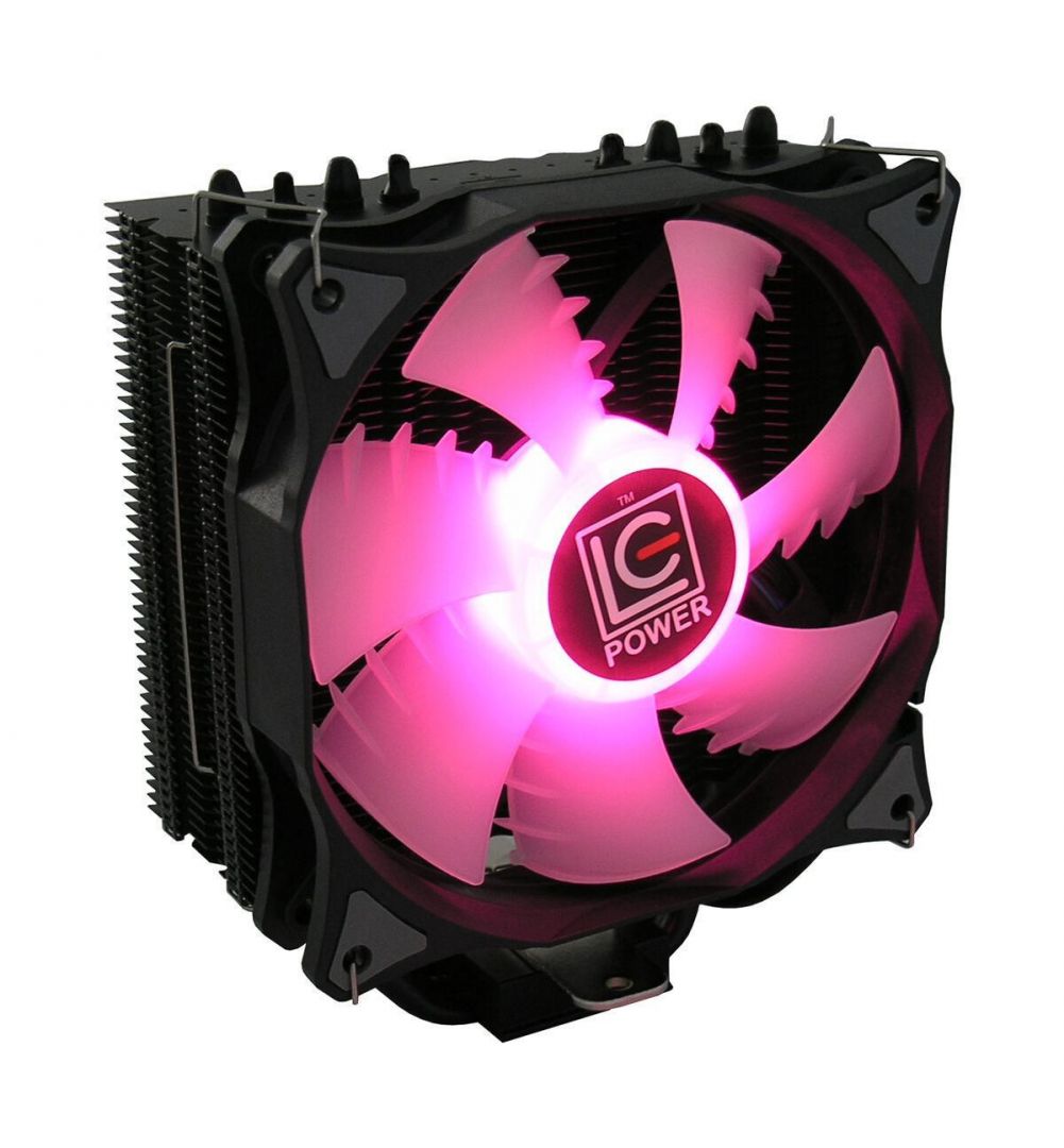 Ventilátorok, Hűtők, Előlapi panelek LC Power Cosmo Cool LC-CC-120-RGB 12cm CPU Cooler