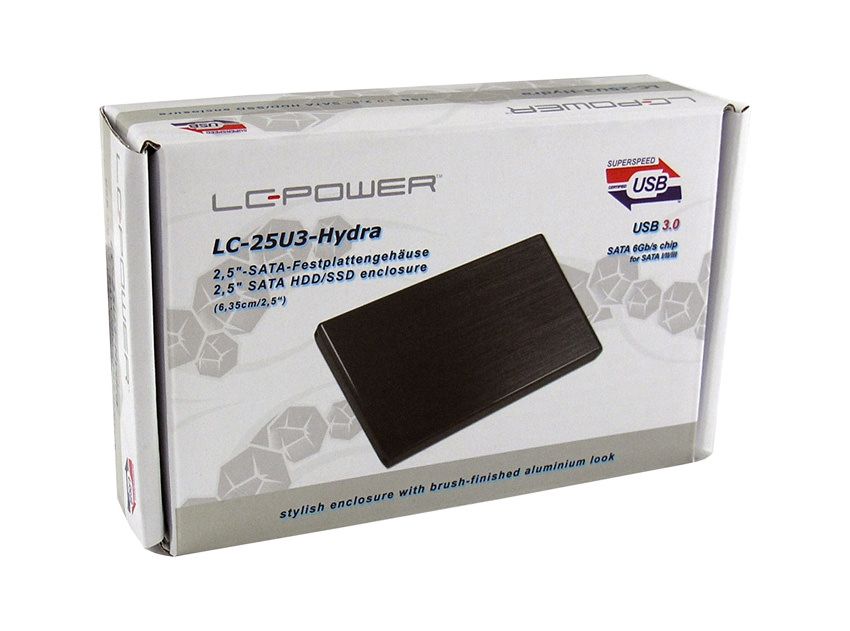 Mobilrack / Beépítő keret LC Power LC-25U3-Hydra USB 3.0 HDD Docking Station Mobilrack / Beépítő keret LC Power LC-25U3-Hydra USB 3.0 HDD Docking Station