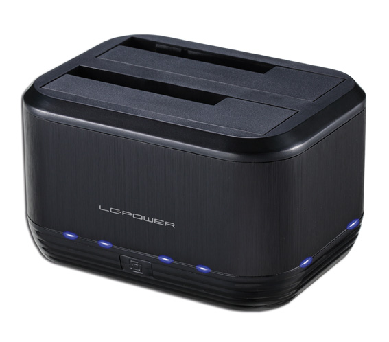 Mobilrack / Beépítő keret LC Power LC-DOCK-U3-III HDD Docking Station