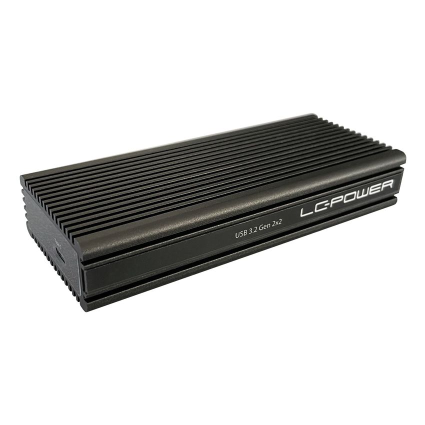 Mobilrack / Beépítő keret LC Power LC-M2-C-NVME-2X2 M.2 NVMe SSD Enclosure Mobilrack / Beépítő keret LC Power LC-M2-C-NVME-2X2 M.2 NVMe SSD Enclosure