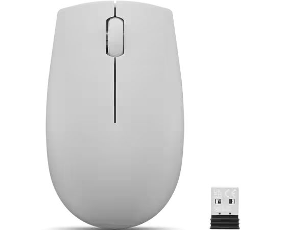 Lenovo 300 Wireless Compact Mouse Arctic Grey Lenovo 300 Wireless Compact Mouse Arctic Grey